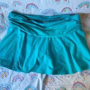 Lands End skirted bikini bottom